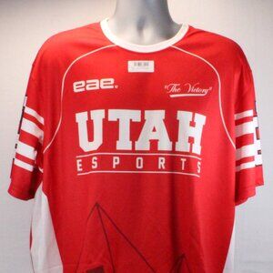 Utah Utes EAE Video Game Design eSports "Gamer U" Short Sleeve Jersey Adult 2XL